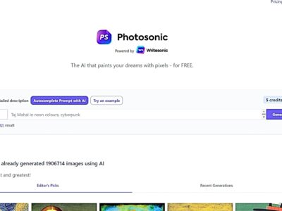 Photosonic AI