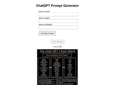 ChatGPT Prompt Generator