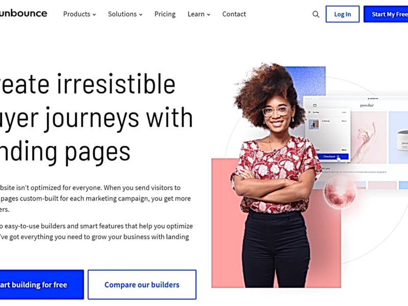 Unbounce Website Builder