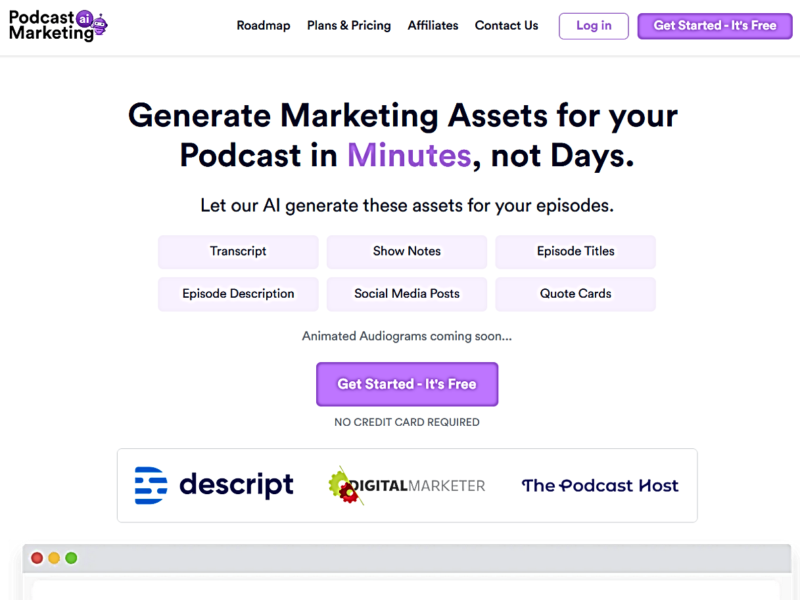 Podcast Marketing AI