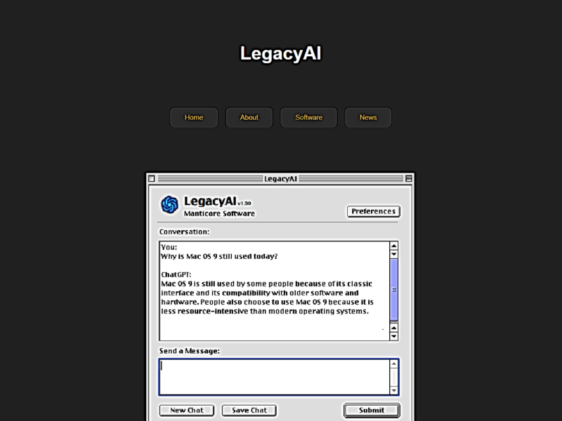 Legacy AI