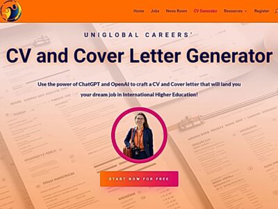 UniGlobal CV and Cover Letter Generator